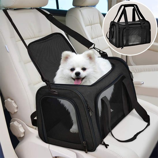 sac transport de chien confort quotidien