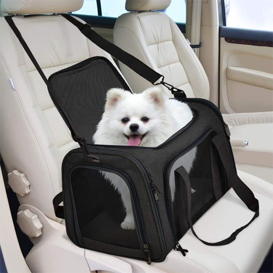 sac transport de chien utilisation quotidienne