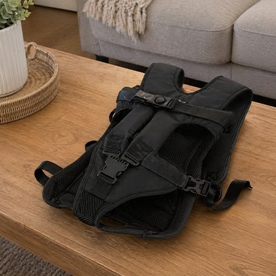 sac transport pour chien maille respirante ajustable