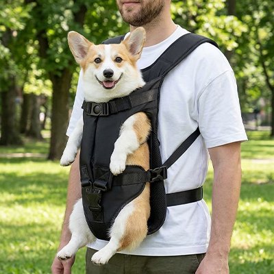 sac transport pour chien portage confortable extérieur