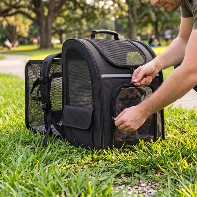 sacs à dos pour chien ergonomique rembourre