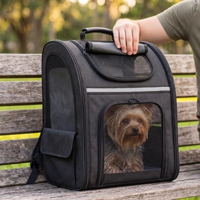 sacs à dos pour chien respirant confortable