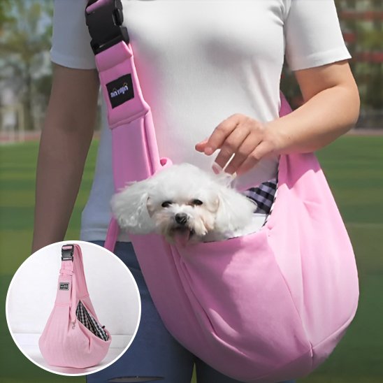 sacs de transport pour chien bandoulière ajustable
