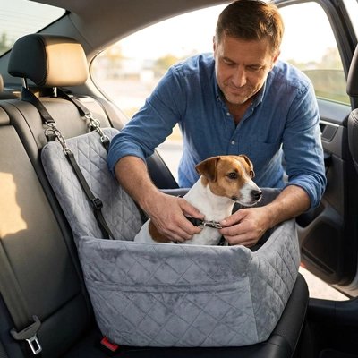 siege auto chien voiture confort sécurité trajet