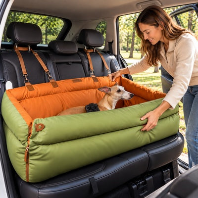 siege auto pour chien grande taille maintien sécurisé
