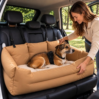 siege auto pour grand chien confort douillet