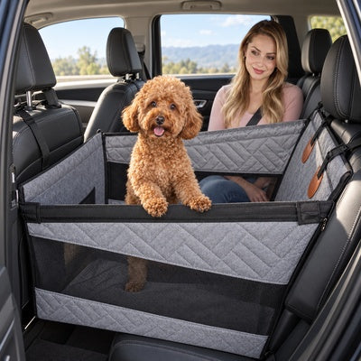 siège de voiture pour chien jusqu'à 10 kg sécurité renforcée