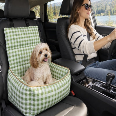 siege de voiture pour chien jusqu'a 10 kg trajet serein