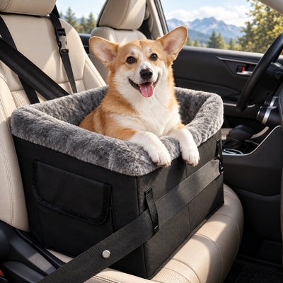 siège voiture pour chien jusqu'à 10 kg chien confortable intérieur