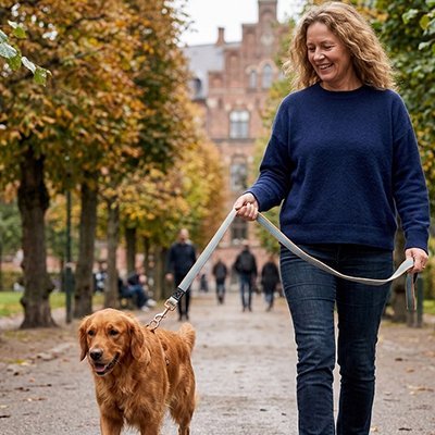 une laisse de chien confort sécurité