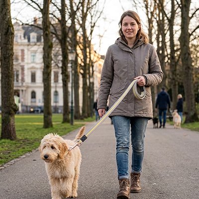 une laisse de chien résistante durable