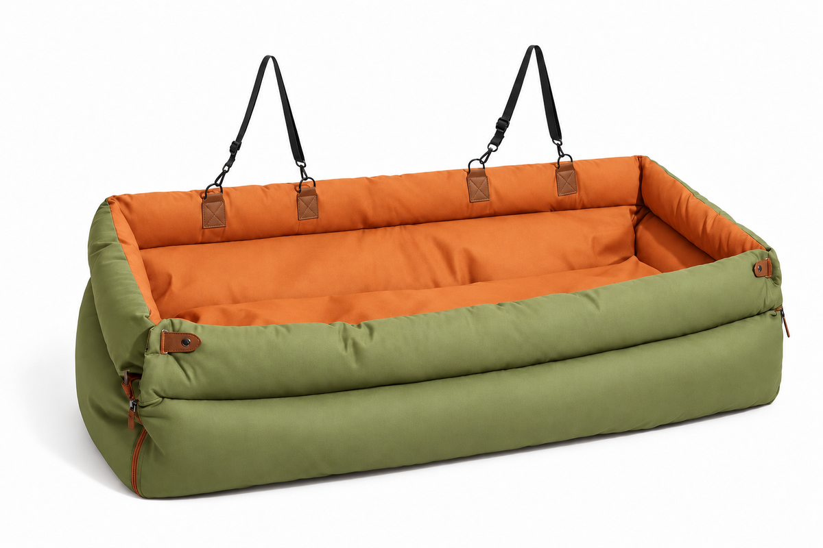 SIEGE AUTO POUR CHIEN GRANDE TAILLE | CONFORT PREMIUM